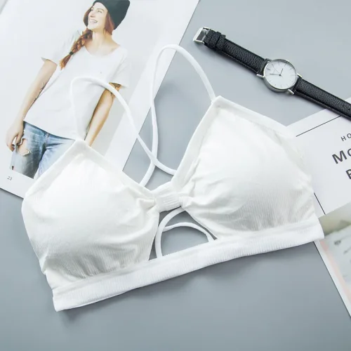 Afbeelding van Stijlvolle Cross-Strap Sportbeha voor Vrouwen
