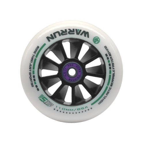 Imagen de WARRUN-ruedas profesionales de patinaje de velocidad en línea, ruedas con ILQ-11, rodamiento de carrera 608rs, 85A, negro, azul, rojo, 90mm, 100mm, 110mm, 6/8 ruedas