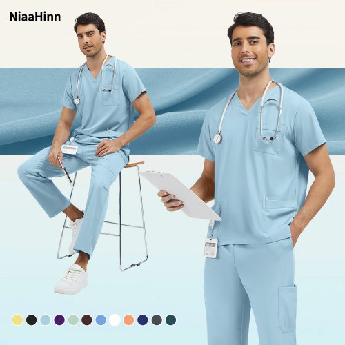 Afbeelding van Niaahinn Huisdier Ziekenhuis Arts Werkkleding Spa Uniform Chirurgie Verpleegkundige Accessoires Tandheelkundige Kliniek Medische Set Veterinaire Scrubpakken