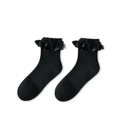 Image de Chaussettes Lolita Dentelle Kawaii - Style Japonais
