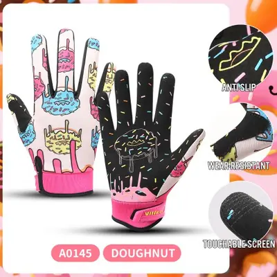 Image de Gants d'Équitation Parent-Enfant en Forme de Beignet