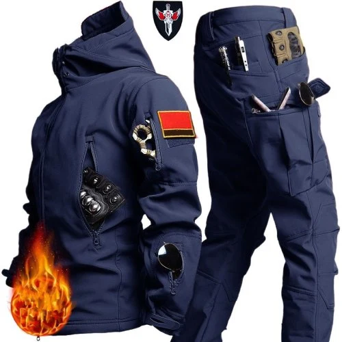 Donkerblauw