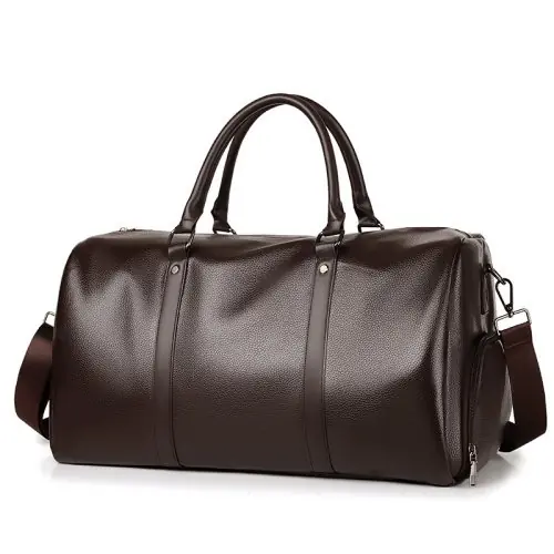 Image de Sac de Sport Unisexe Grande Capacité avec Compartiment Chaussures