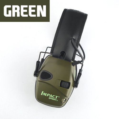 Imagen de Orejera electrónica táctica Original para deportes al aire libre, auriculares antiruido, amplificación de sonido de impacto, oreja de caza auditiva