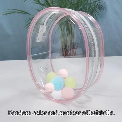 Image de Sac de Rangement Transparent pour Poupée 20cm