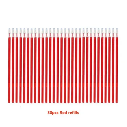 30Pcs red refills