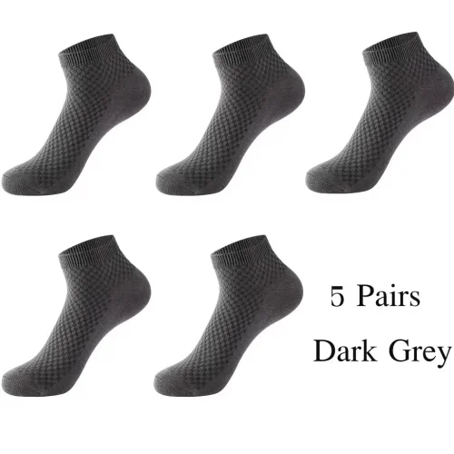 5pairs dunkel grau