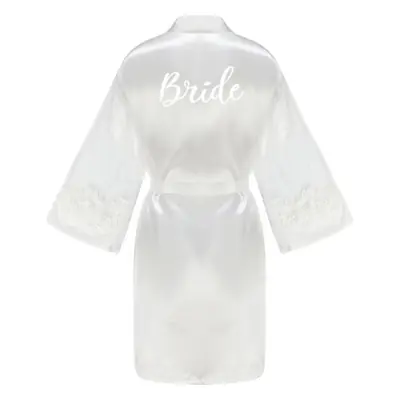 Image de Robe de Chambre Caramel Sexy pour Femmes - Peignoir Kimono Doux
