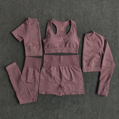 Imagen de Conjunto de Yoga Sin Costuras para Mujer