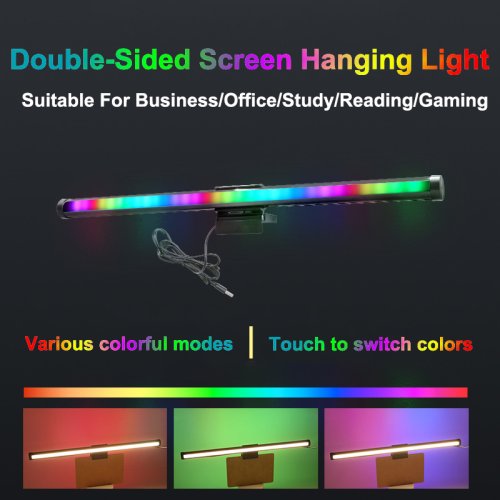 Image de Barre LED Bureau Anti-Fatigue pour Ordinateur