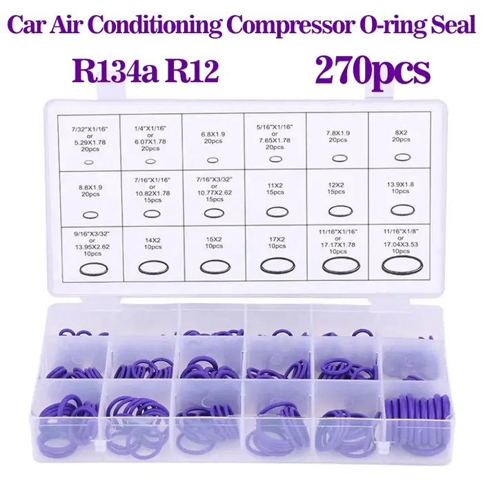 Image de Kit Joints Toriques R134a/R12 - Réparation Climatisation Auto