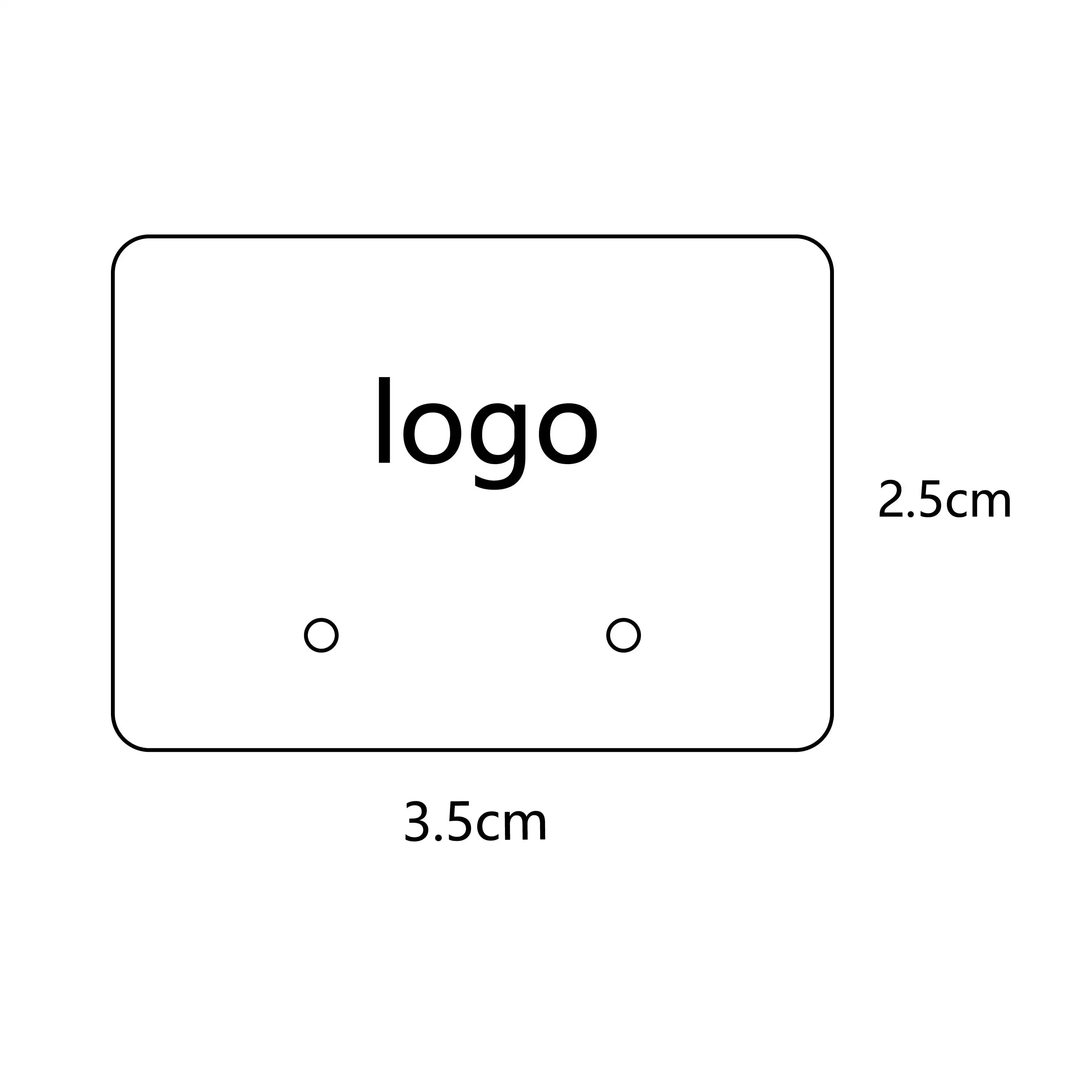 2.5X3.5CM C