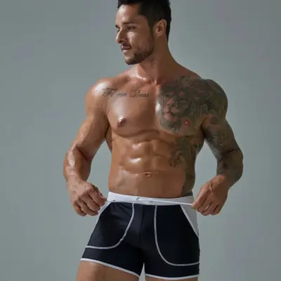 Image de Maillot de Bain Homme Stretch Sportif - Plage & Surf