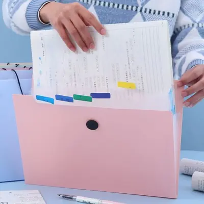 Image de Dossier Extensible 5 Poches A4 - Organisation Ultra Pratique