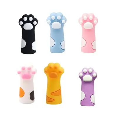 Image de Capuchons de Crayon en Silicone - Protection Anti-Mastication