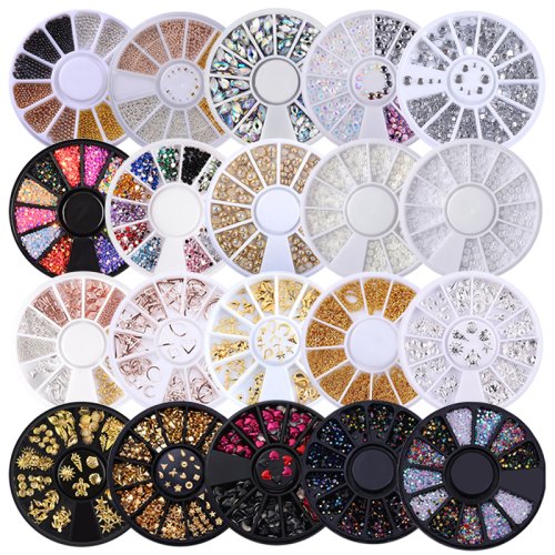 Image de Strass & Perles pour Nail Art - Décoration Ongles Élégante