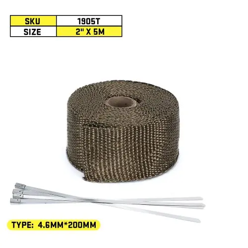 5cm 5m titanio