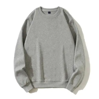 Image de Pull Col Rond Coton Polaire Personnalisé