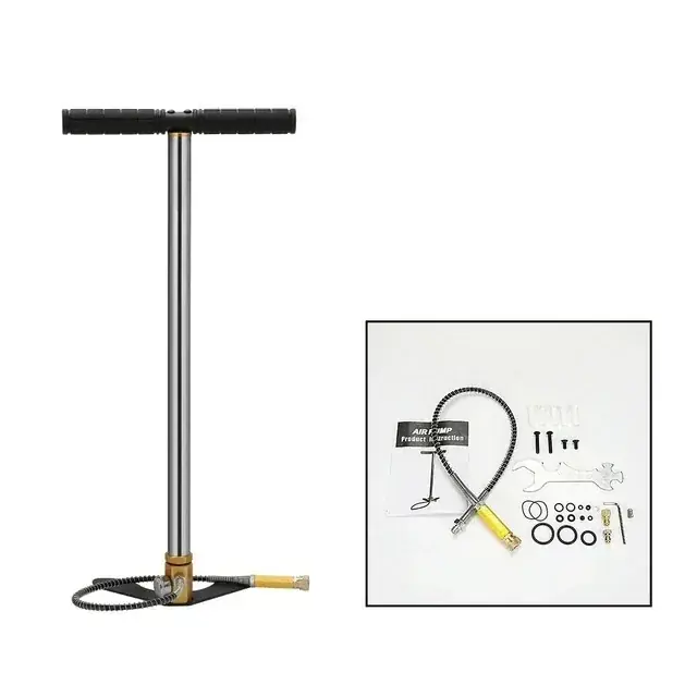 Image de Compresseur d'Air Haute Pression 300 Bars - Mini Pompe Manuelle