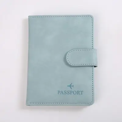 Image de Porte-passeport en cuir étanche et mignon