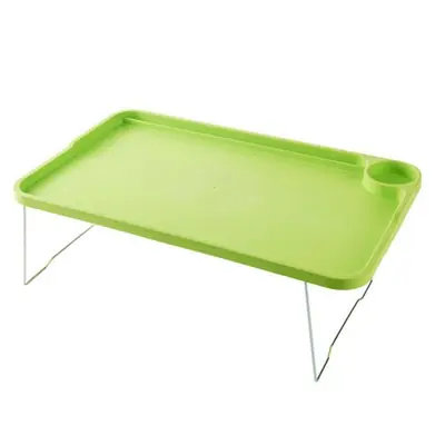 Image de Bureau Portable Pliable avec Support PC et Porte-Gobelet
