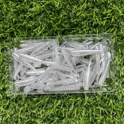 Image de Micro Leurres Souple 35mm - Lot de 50 pour Brochet