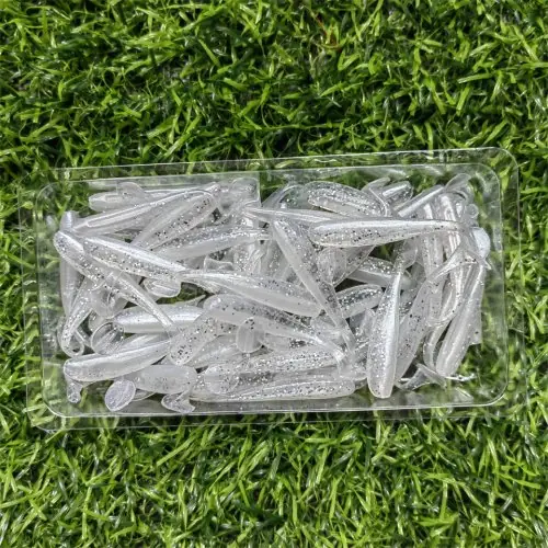 Image de Micro Leurres Souple 35mm - Lot de 50 pour Brochet