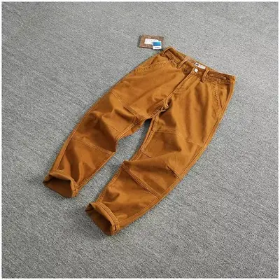 Image de Pantalon Homme Rétro en Coton Sergé - Coupe Large & Confortable