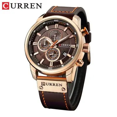 Image de Montre Homme Luxe Chronographe Quartz - Élégance & Performance