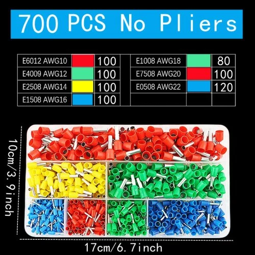 700pcs no pinza