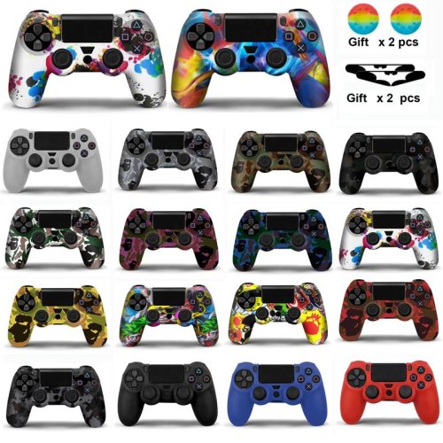 Imagen de Funda de Silicona para Mando PS4 - Protección y Control Mejorado