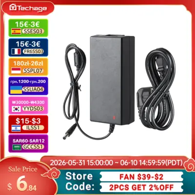 Image de Chargeur mural 52V 2.5A pour CCTV et NVR