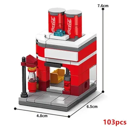 Image de Kit de construction DIY Restaurant Café pour enfants
