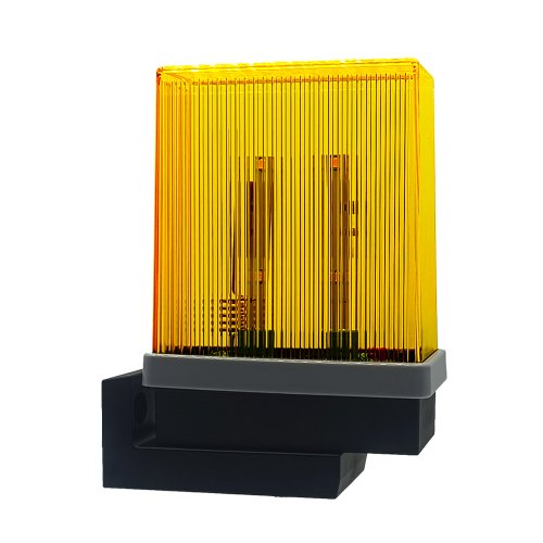Afbeelding van 12V-265V AC/DC knipperlicht flitslamp voor automatische poortopener buiten waterdicht wandmontage