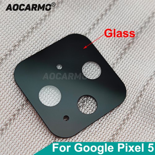 Bild von Rückfahrkamera-Objektivglas für Google Pixel 5 – Ersatzglas mit Selbstkleber