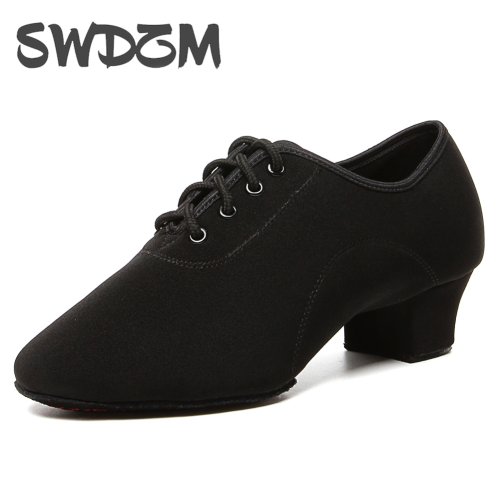 Afbeelding van Stijlvolle Moderne Dansschoenen voor Mannen, Vrouwen en Jongens – Latijnse Dans, Tango, Samba & Ballroom Trainingsschoenen