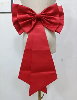 Image de Nœud Satin Détachable - Accessoire Mariage Élégant