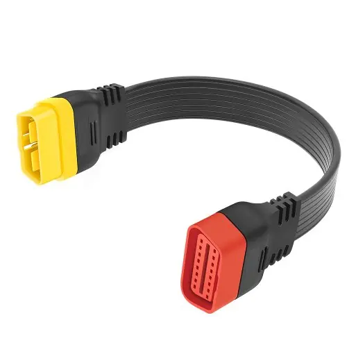 Image de Câble OBD2 16 Broches - Extension Mâle/Femelle pour Diagnostic Auto