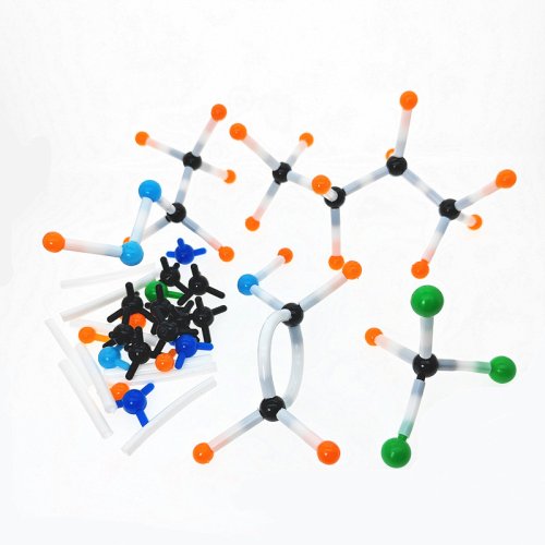 Image of 96-Piece Molecular Model Set for General Organic Chemistry – 9mm Atom Diameter Educational Kit for School Labs and Classroom Teaching