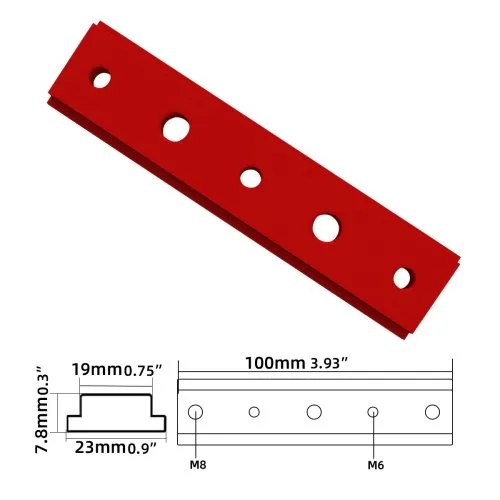 Rood met gaten