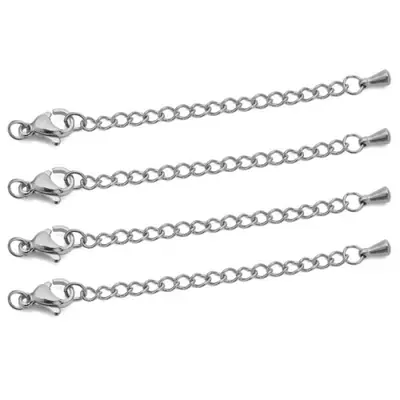 Chaînes d'Extension Acier Inoxydable - Kit DIY Bijoux