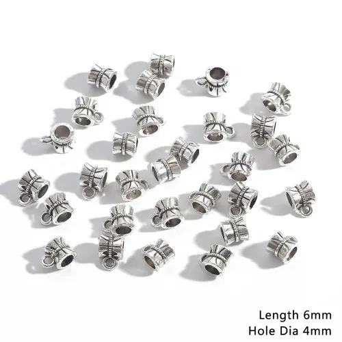 Image de Perles Fleur Argentées - Kit Bijoux DIY