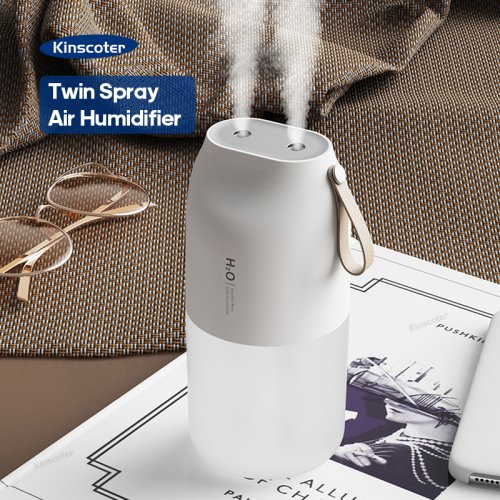 Image de Humidificateur Portable Sans Fil 2000mAh - Brume Fraîche & Veilleuse
