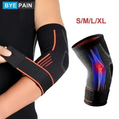 Image de Coudière Compression Anti-Douleur - Soulagement Tendinite & Tennis Elbow