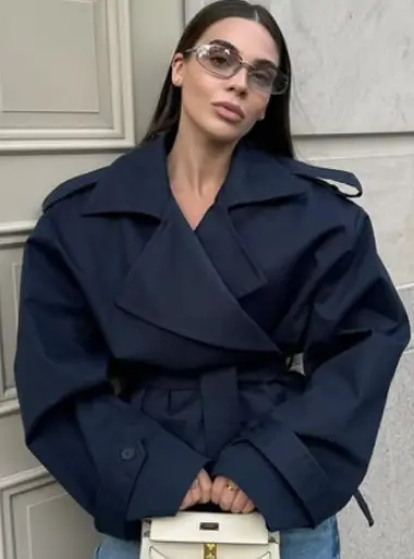 Image de Manteau Élégant Femme Automne 2025 - Style Chic & Amples