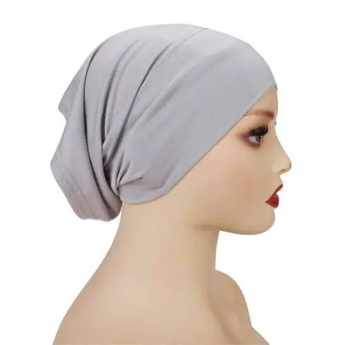 Image de Hijab Intérieur Doux & Extensible - Turban Sous Écharpe