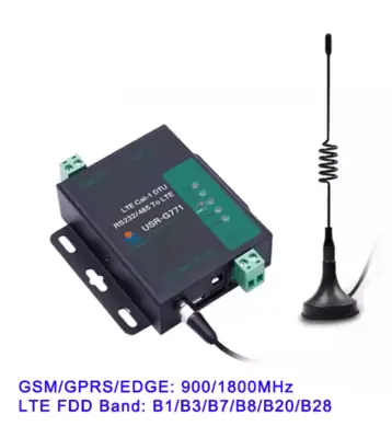 Image de Convertisseur RS232/RS485 vers GSM 4G LTE avec MQTT & HTTP