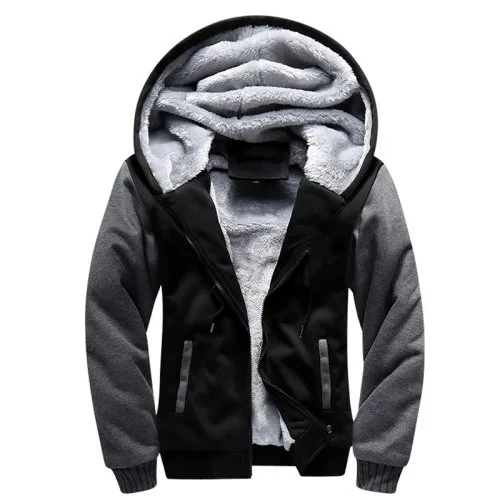 Jacke - Schwarz Grau