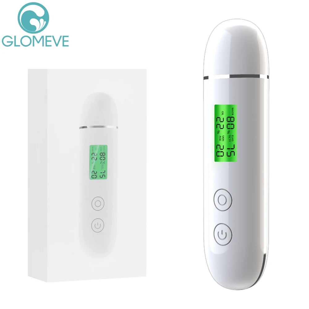 Imagen de Analizador de Piel Digital Portátil con Pantalla LCD – Detector de Hidratación, Grasa y Agua para Cuidado Facial Natural