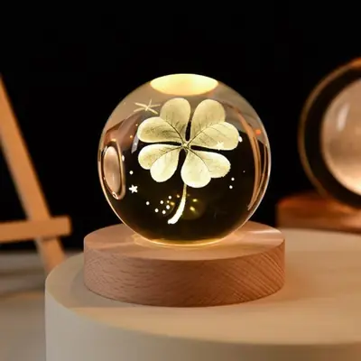 Image de Veilleuse 3D Galactique - Lampe Étoilée pour Chambre